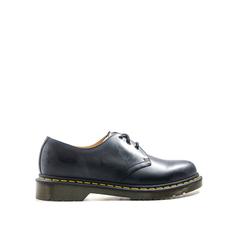 DR. MARTENS Stringata uomo nera in pelle