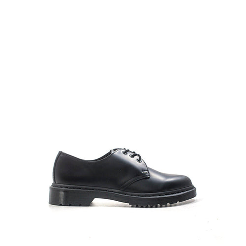 DR. MARTENS Stringata donna nera in pelle