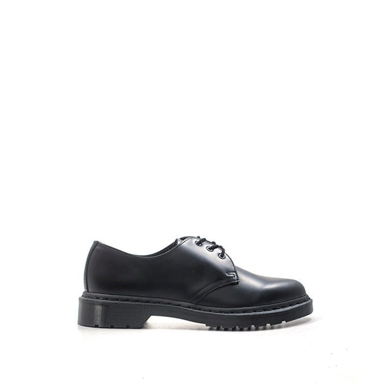 DR. MARTENS Stringata donna nera in pelle