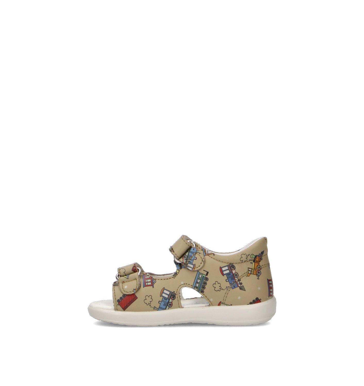 FALCOTTO Sandalo bimbo beige in pelle