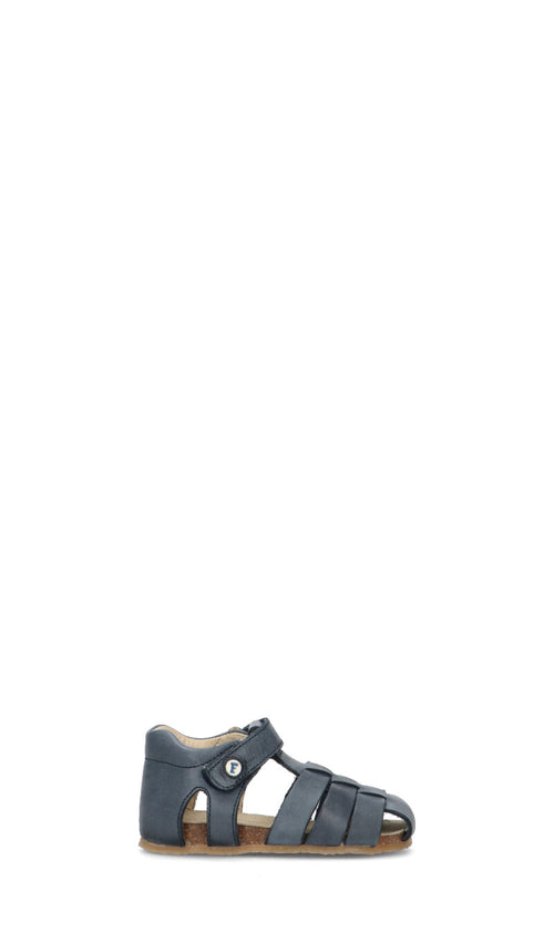 FALCOTTO Sandalo bimbo blu in pelle