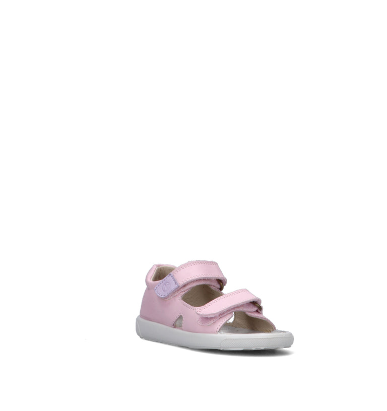 NATURINO Sandalo bimba rosa in pelle