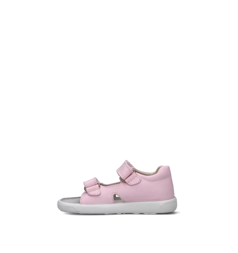 NATURINO Sandalo bimba rosa in pelle