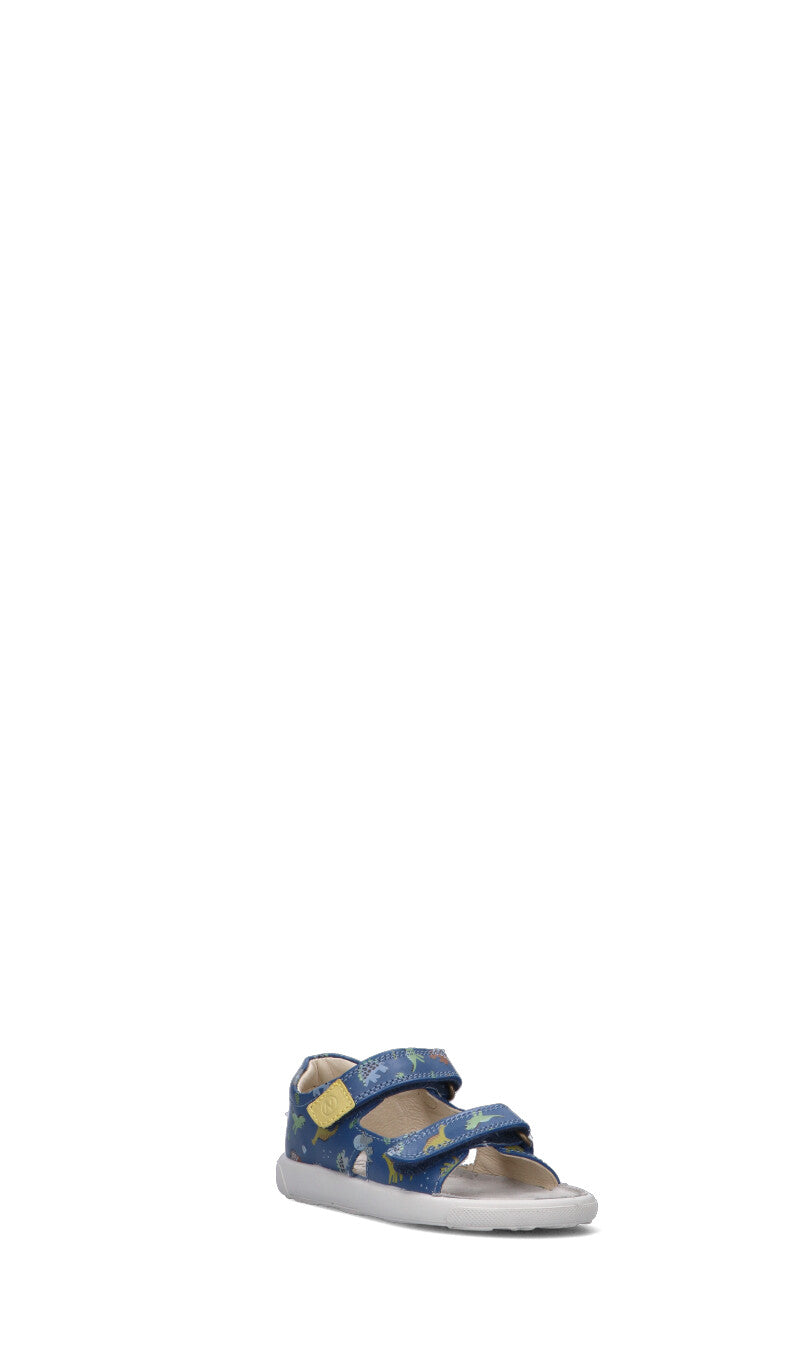 NATURINO Sandalo bimbo blu in pelle