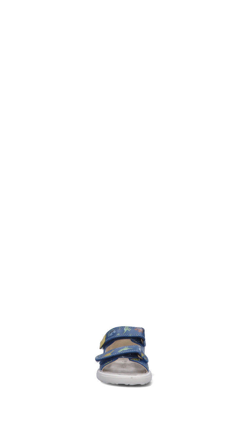 NATURINO Sandalo bimbo blu in pelle