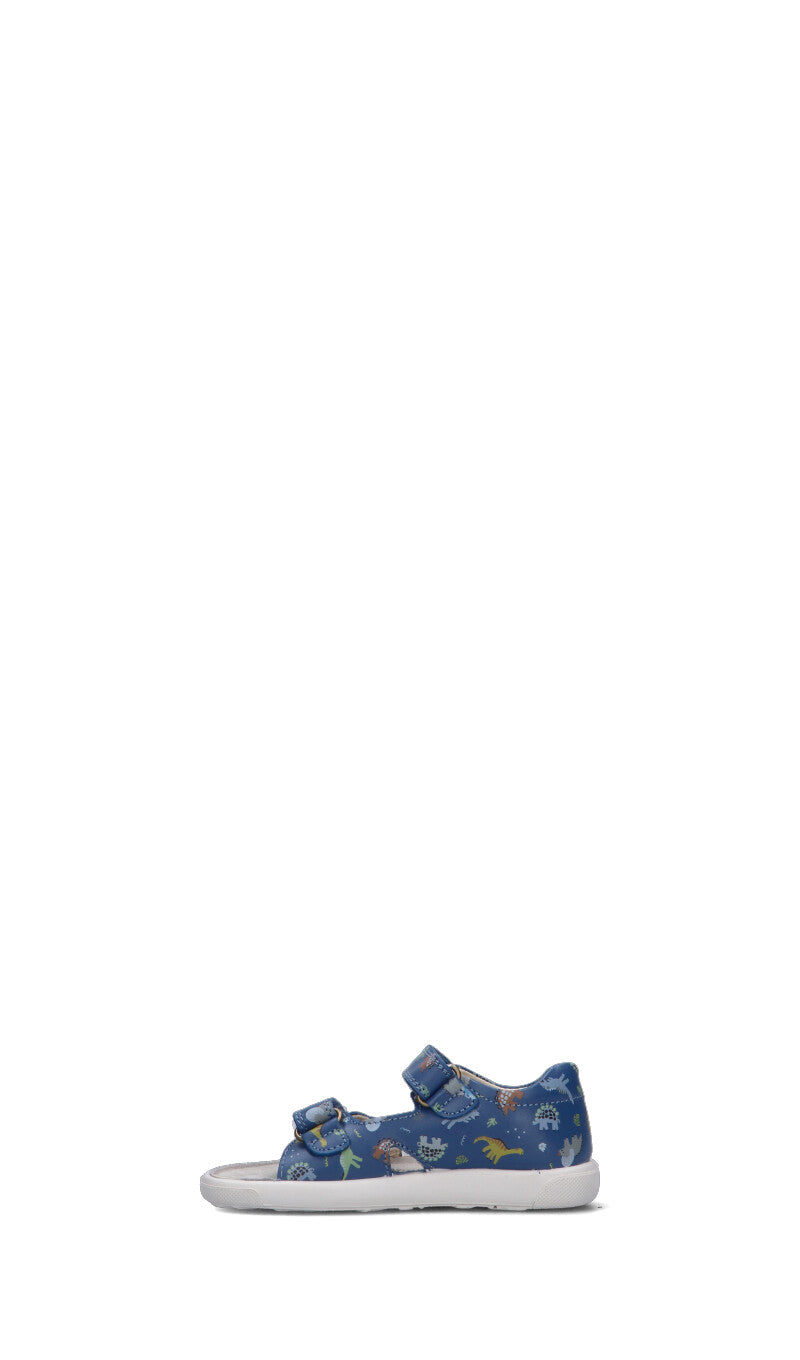 NATURINO Sandalo bimbo blu in pelle