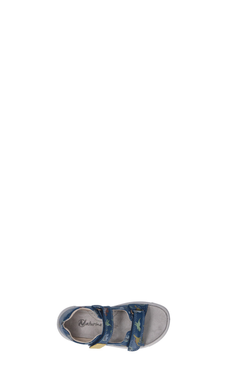NATURINO Sandalo bimbo blu in pelle
