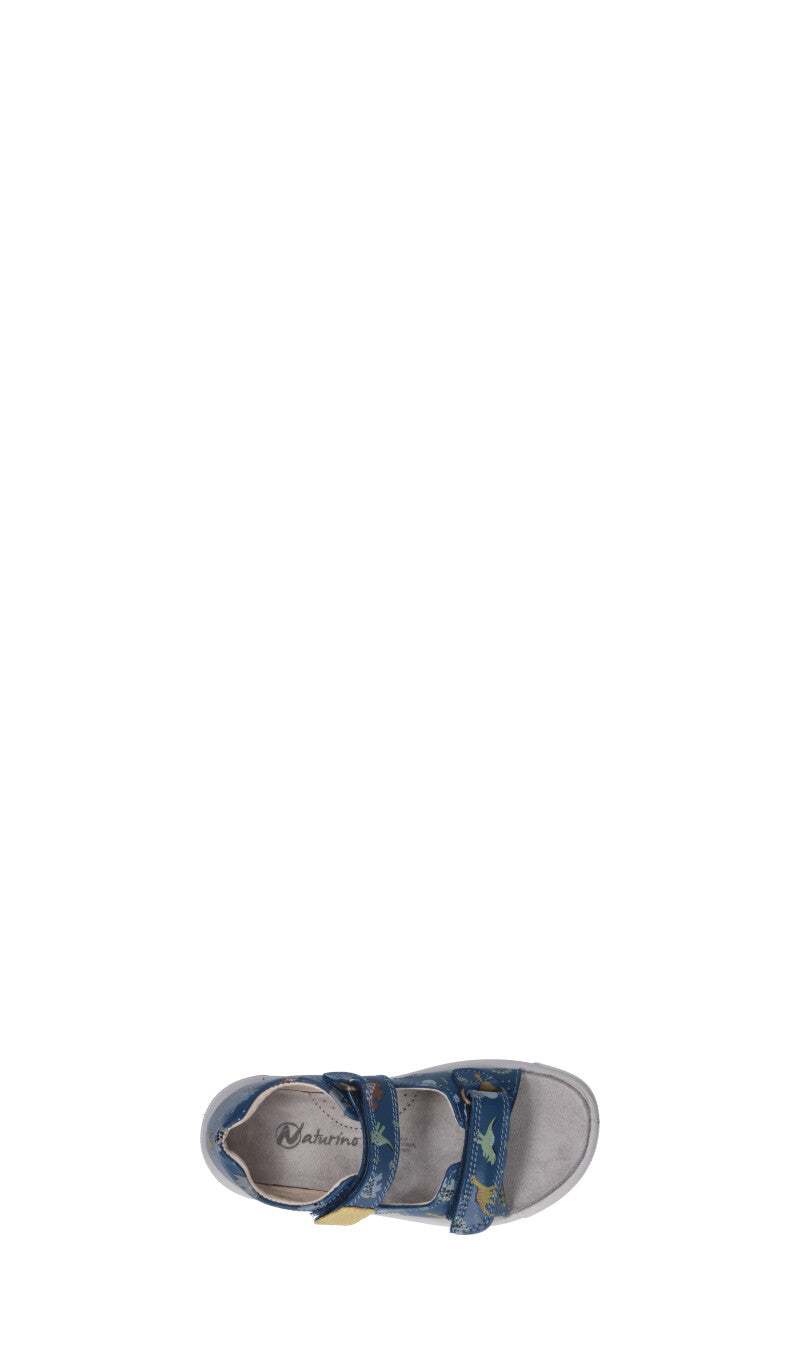 NATURINO Sandalo bimbo blu in pelle