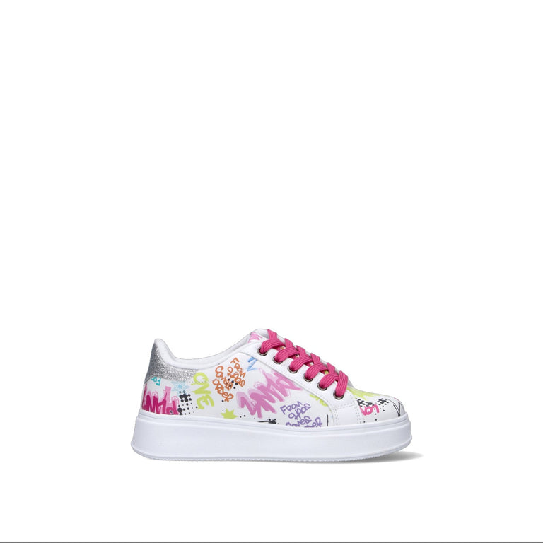 CANTASTORIE Sneaker bimba bianca