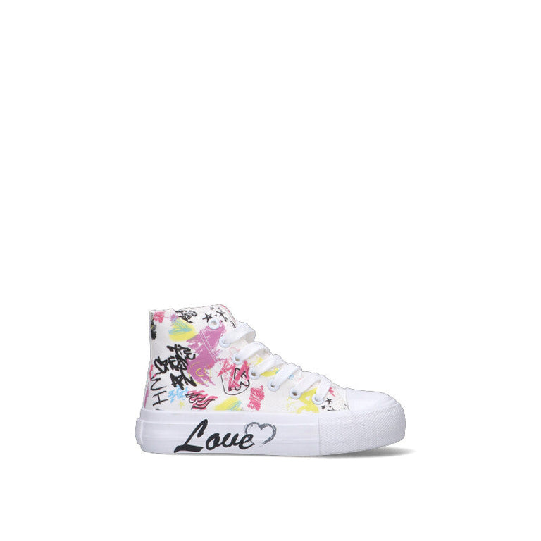 CANTASTORIE Sneaker bimba bianca