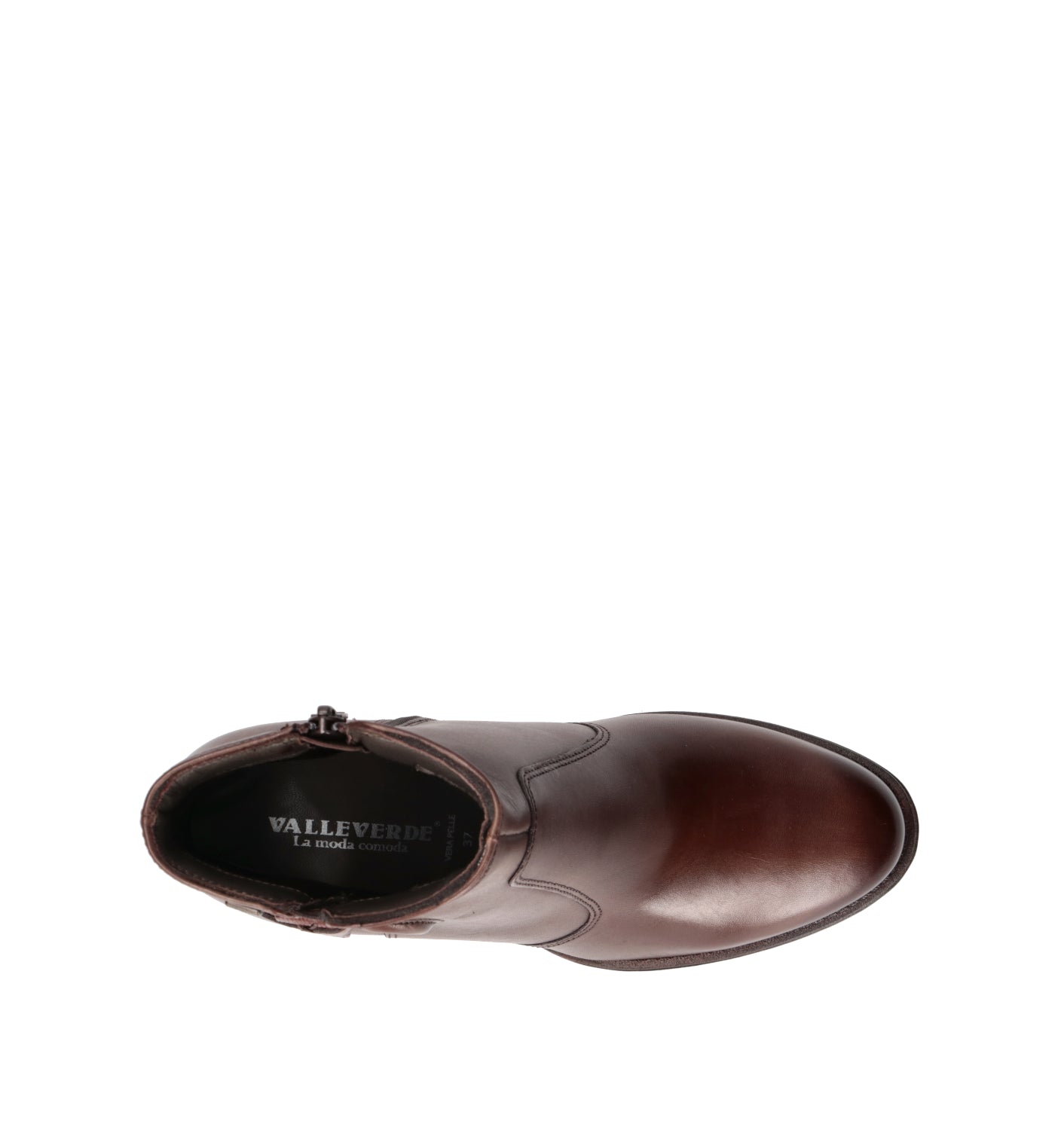 VALLEVERDE Tronchetto donna marrone in pelle