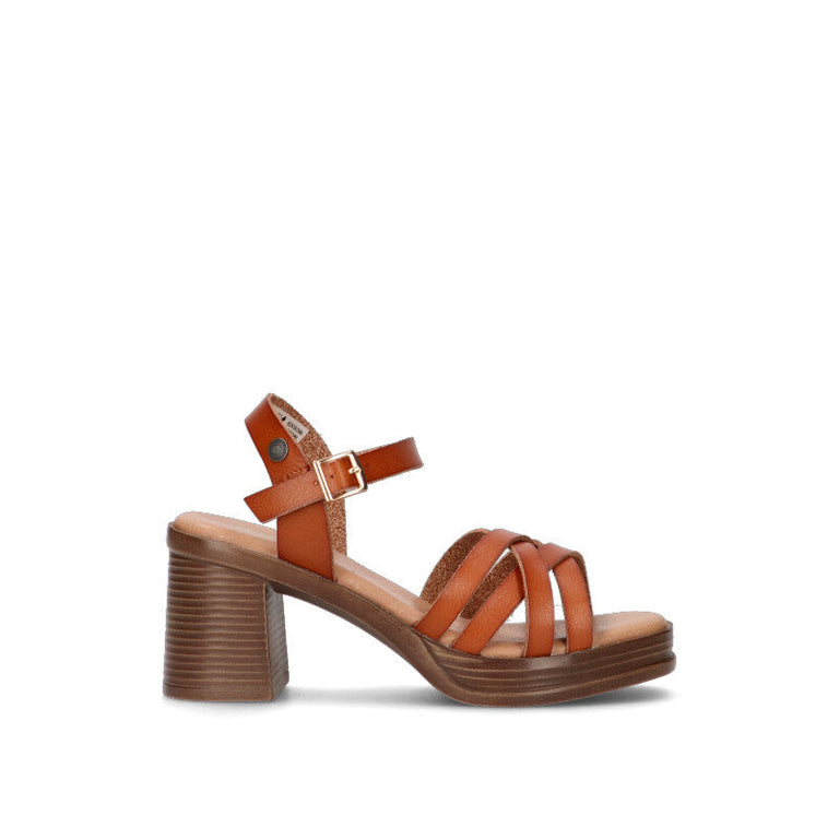REFRESH Sandalo donna marrone