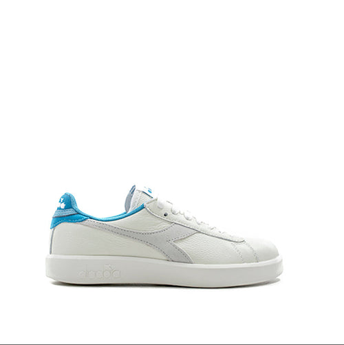 DIADORA GAME WIDE L Sneaker donna bianca/blu in pelle
