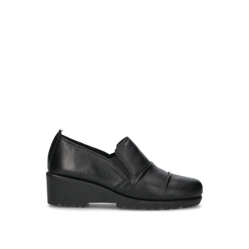 GRAFIA Mocassino donna nero in pelle