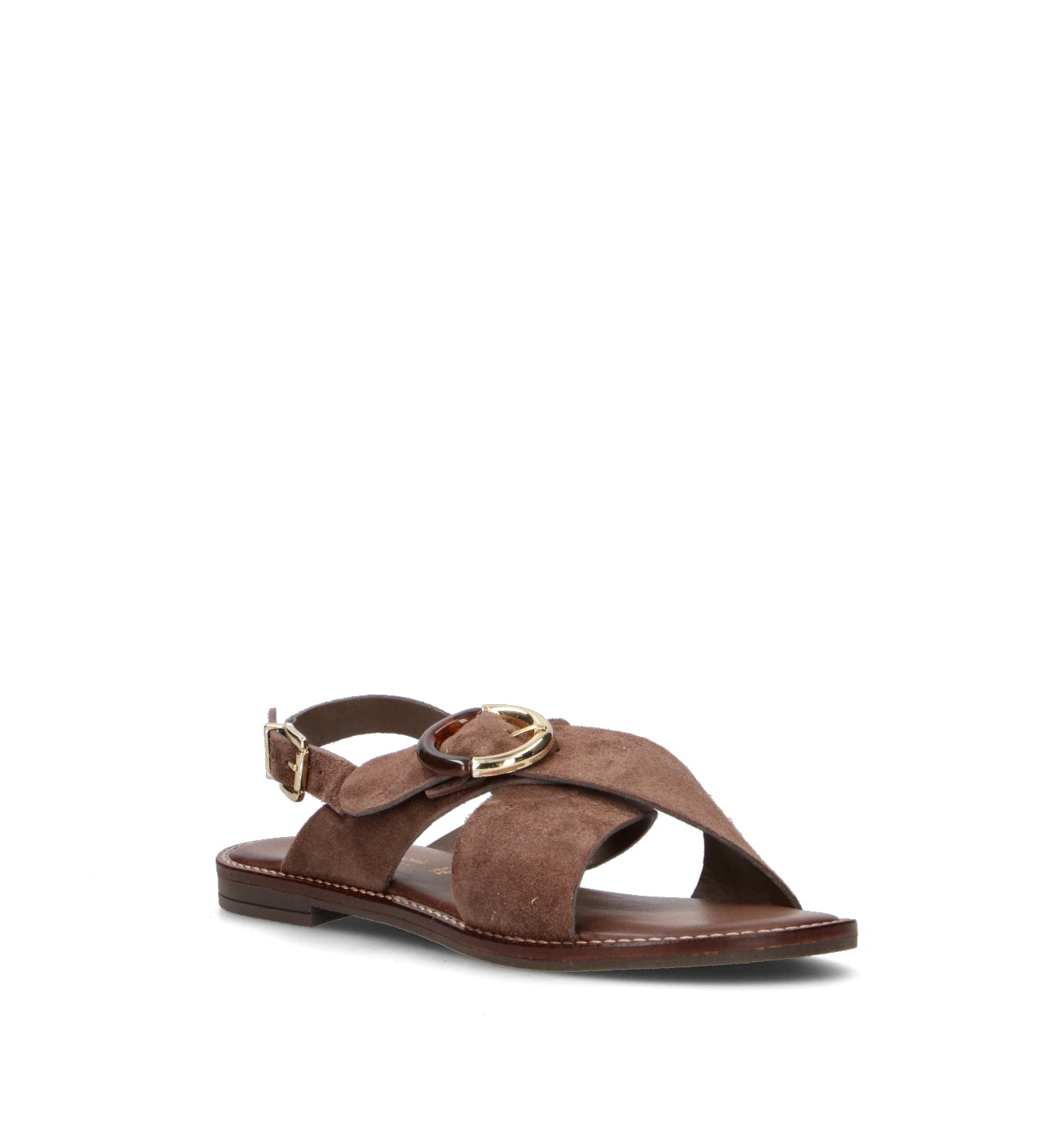 18+ Sandalo donna sigaro in suede