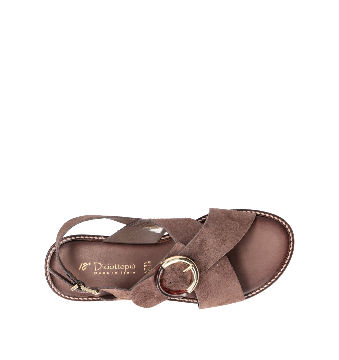 18+ Sandalo donna sigaro in suede