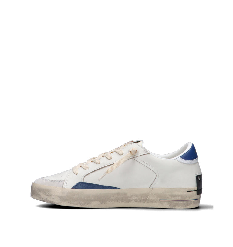 CRIME Sneaker uomo bianca