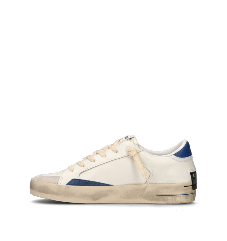 CRIME Sneaker uomo bianca