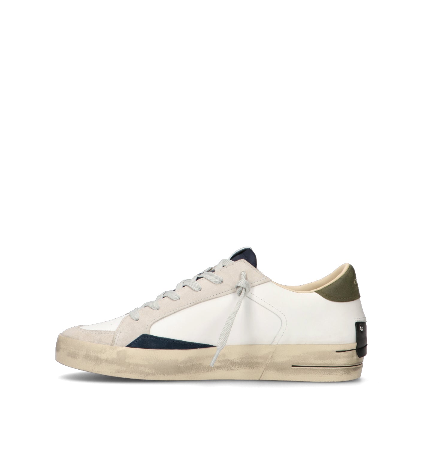 CRIME Sneaker uomo bianca