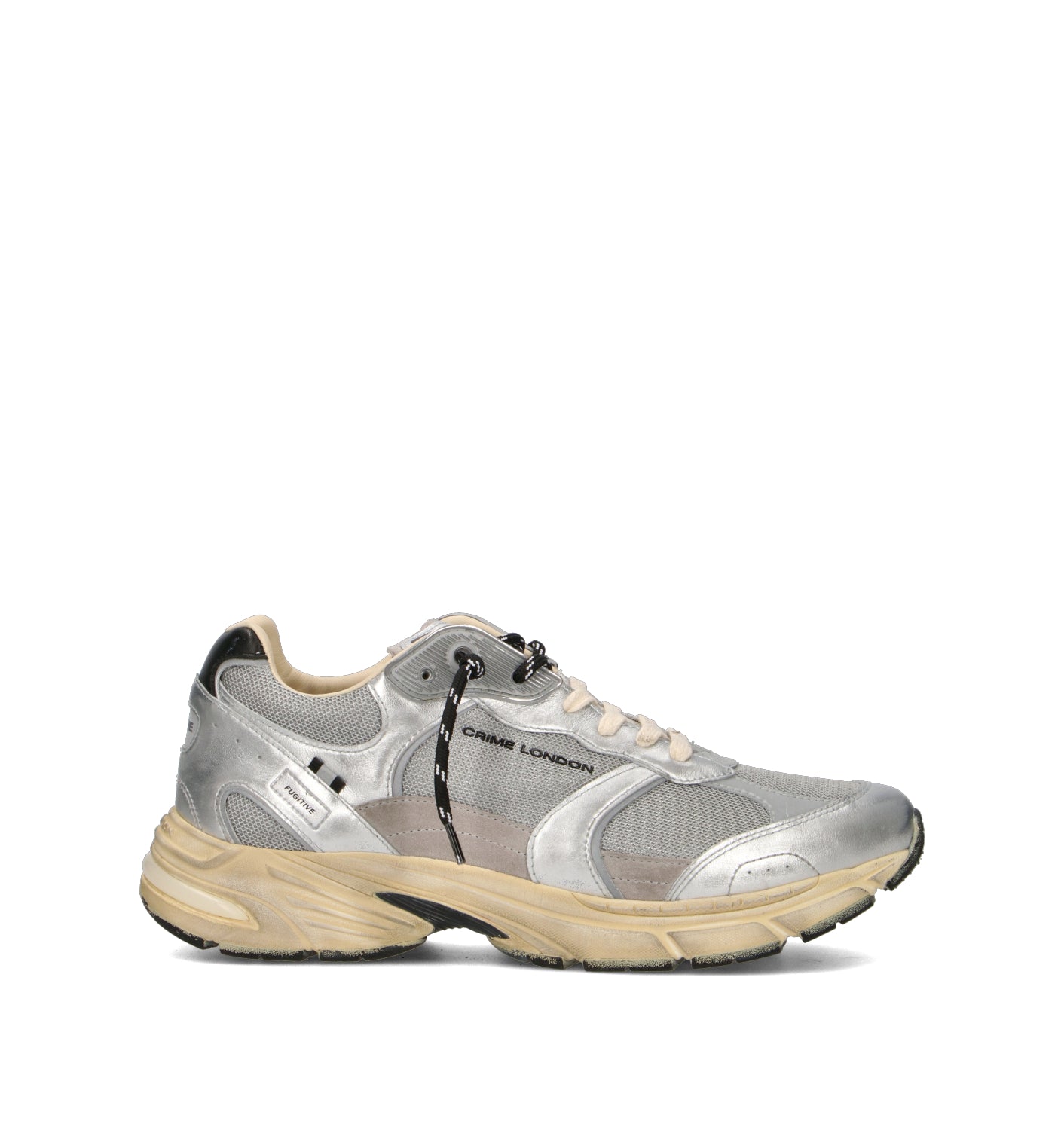 CRIME Sneaker uomo grigia