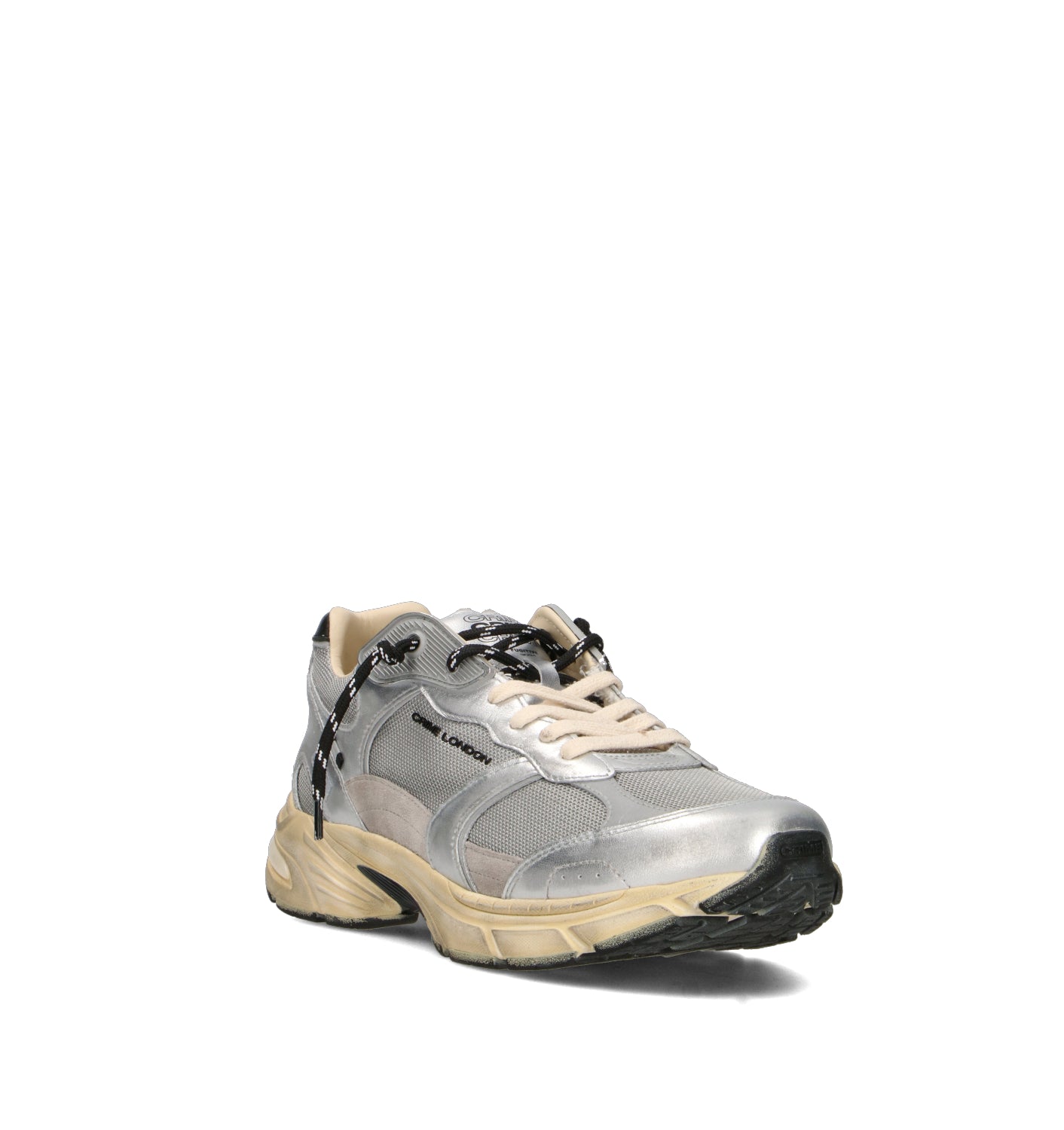 CRIME Sneaker uomo grigia