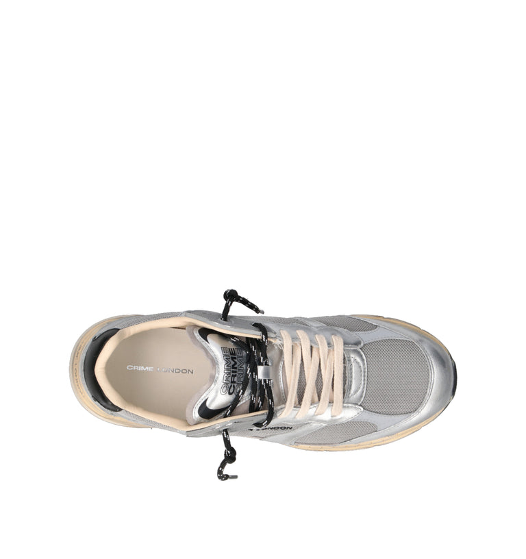 CRIME Sneaker uomo grigia