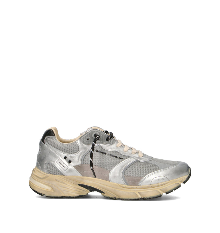 CRIME Sneaker uomo grigia