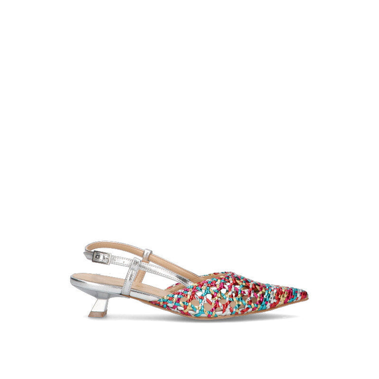 REBECCA VAN DIK Slingback donna multicolor