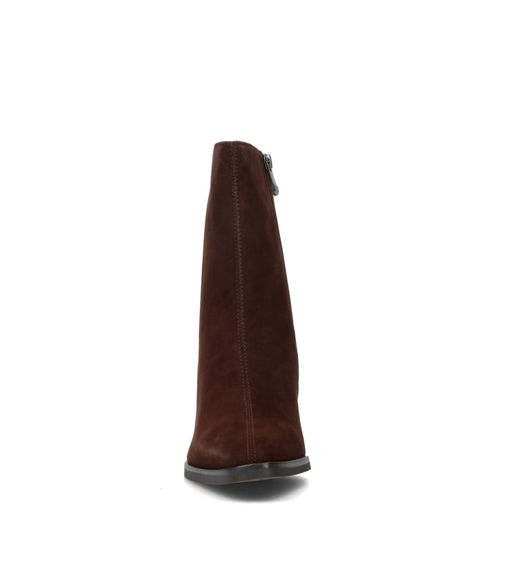 MARCO TOZZI Tronchetto donna marrone in suede