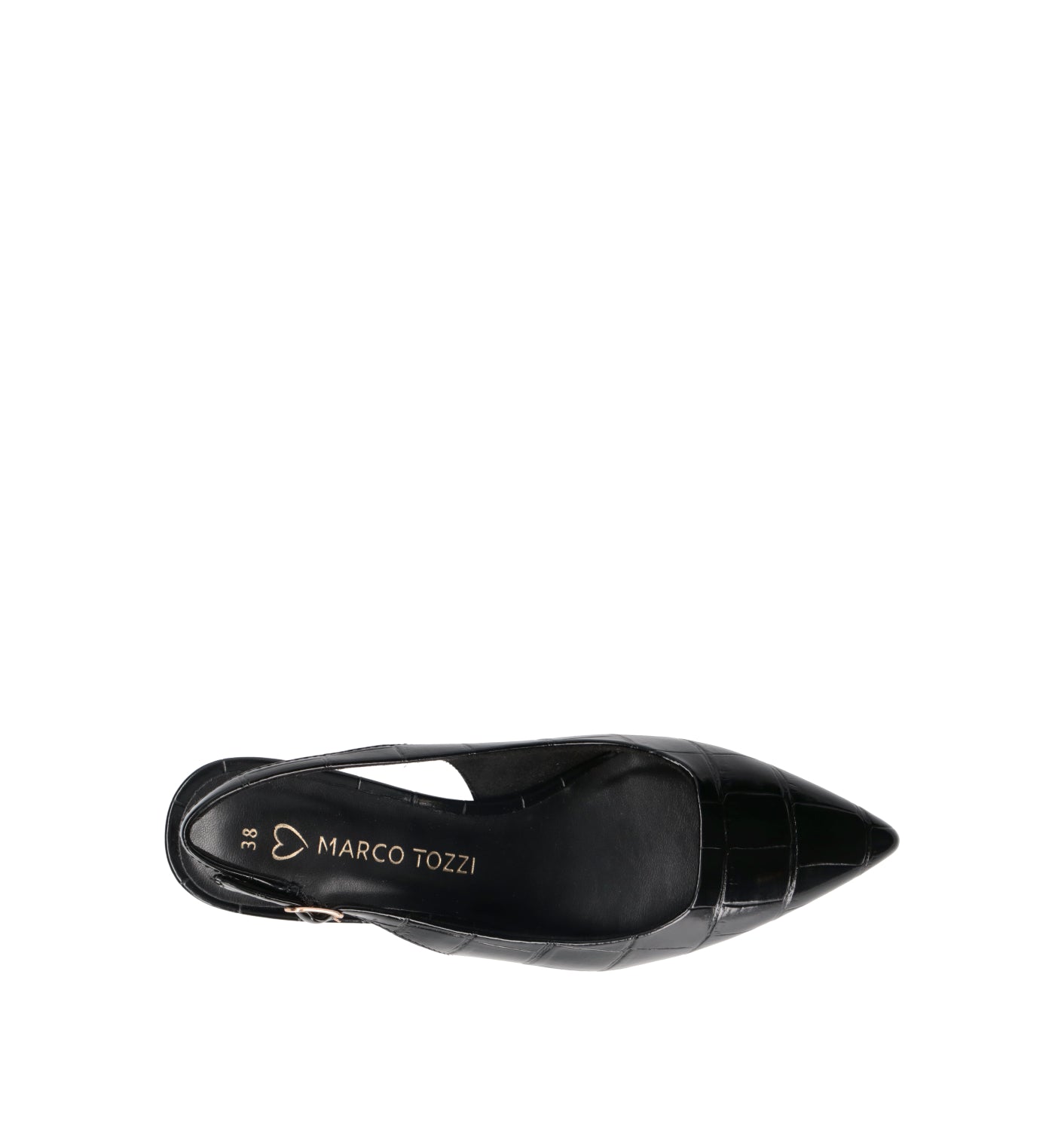MARCO TOZZI Slingback donna nera