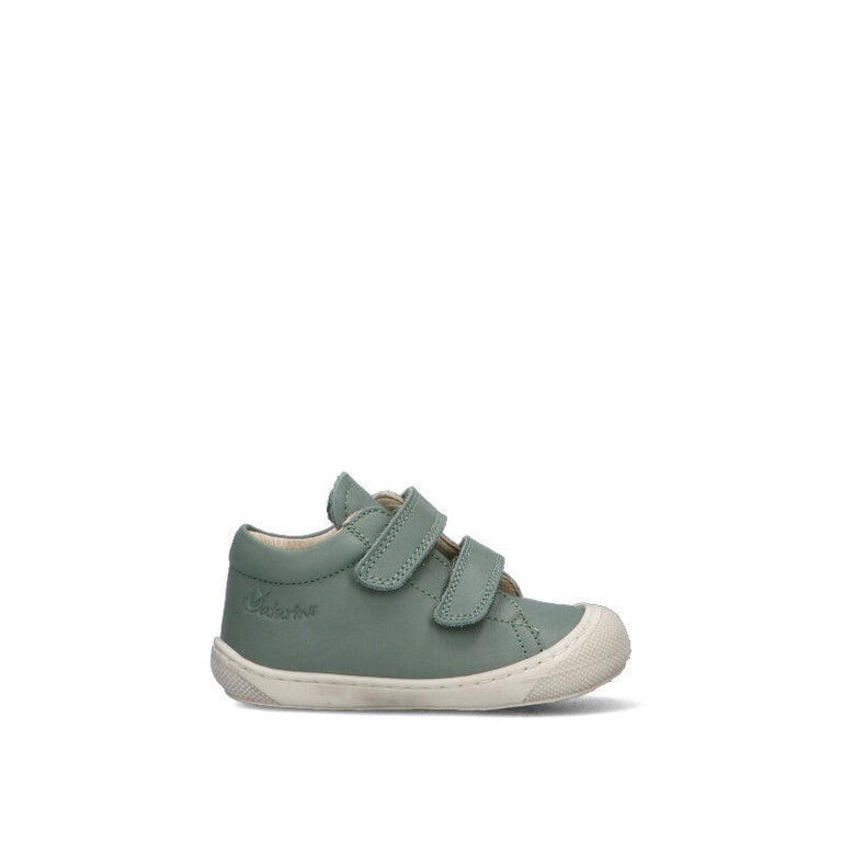 NATURINO Sneaker bimbo acquamarina in pelle
