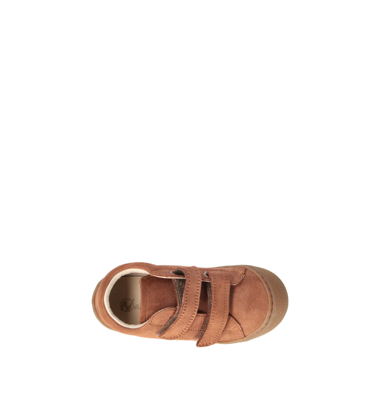 NATURINO Sneaker bimbi marrone in nabuk