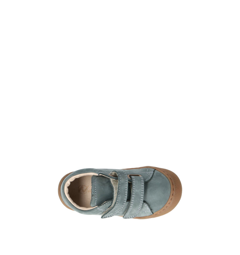 NATURINO Sneaker bimbo azzurra in nabuk