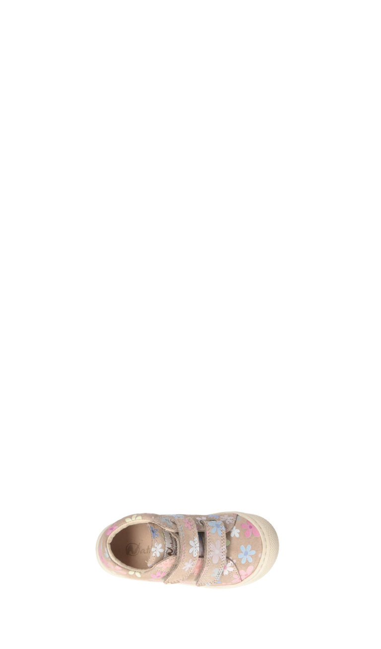 NATURINO Sneaker bimbi beige in suede