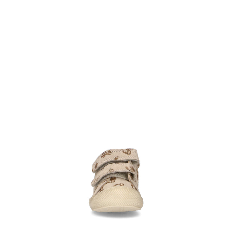 NATURINO Sneaker bimbi beige in suede
