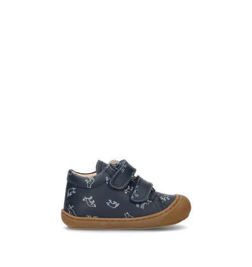 NATURINO Sneaker bimbo blu in pelle