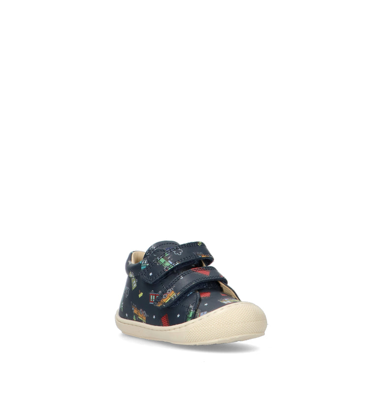 NATURINO Sneaker bimbo blu in pelle
