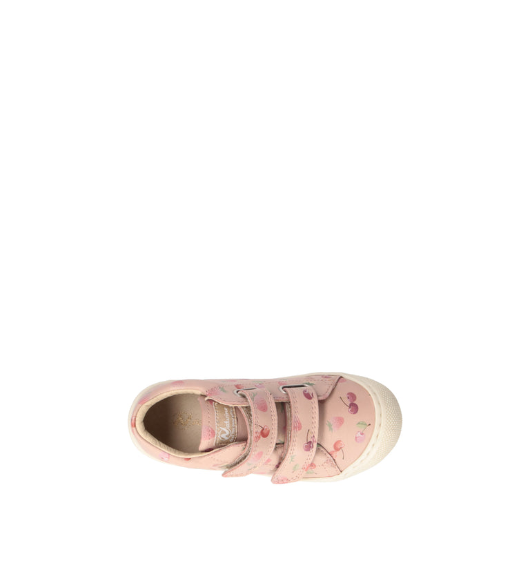 NATURINO Sneaker bimba rosa in pelle