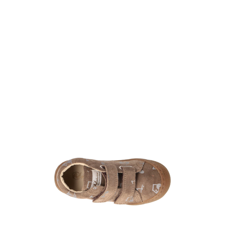 NATURINO Sneaker bimba marrone in suede