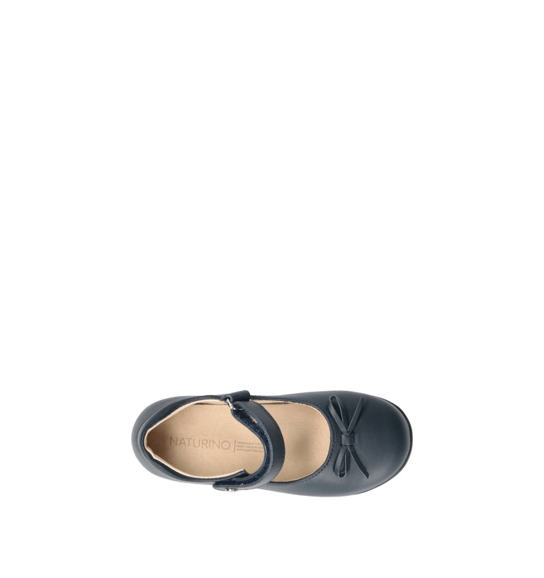 NATURINO Ballerina bimba blu in pelle
