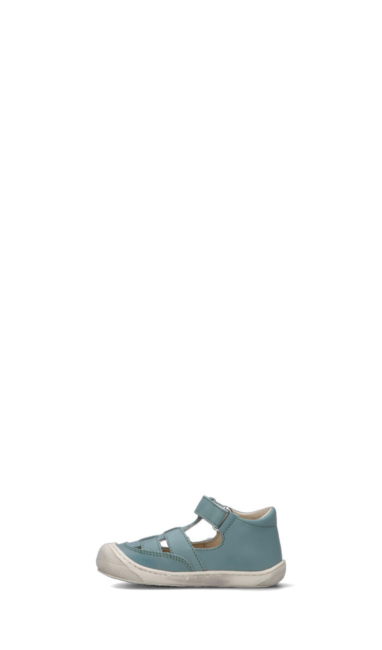 NATURINO Sandalo bimbo azzurro in pelle