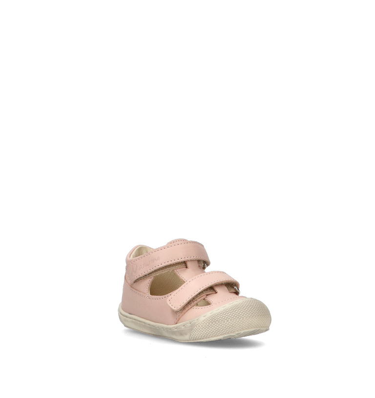 NATURINO Sandalo bimba rosa in pelle