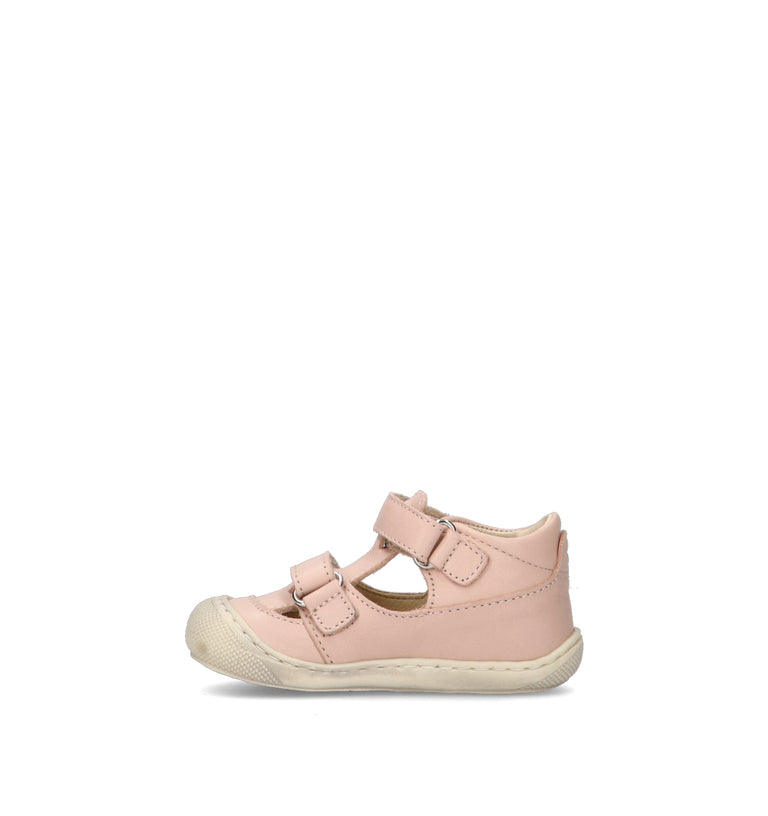 NATURINO Sandalo bimba rosa in pelle