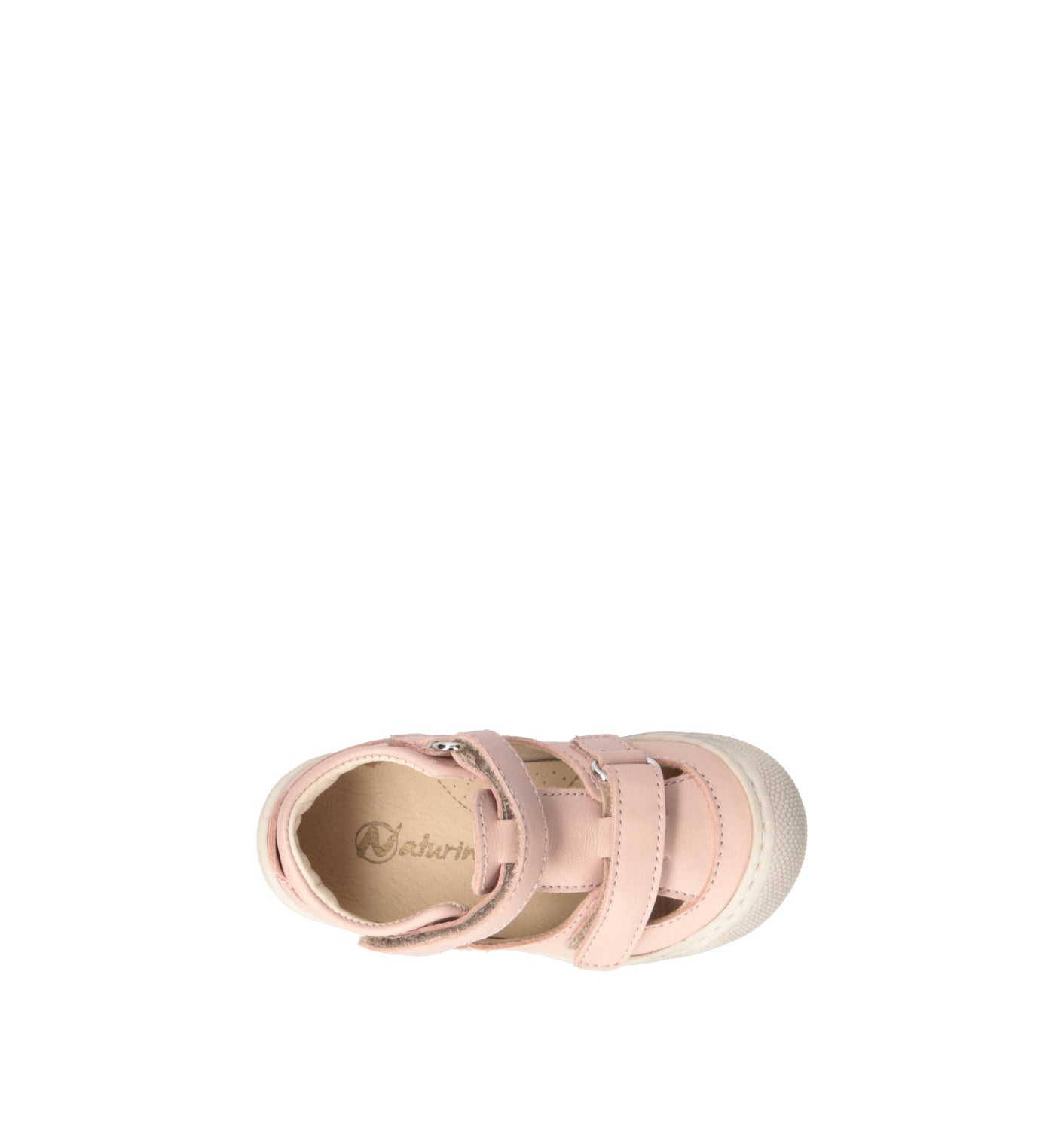 NATURINO Sandalo bimba rosa in pelle