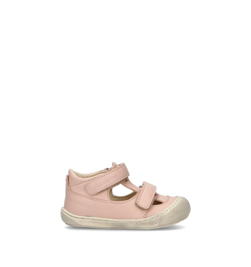 NATURINO Sandalo bimba rosa in pelle