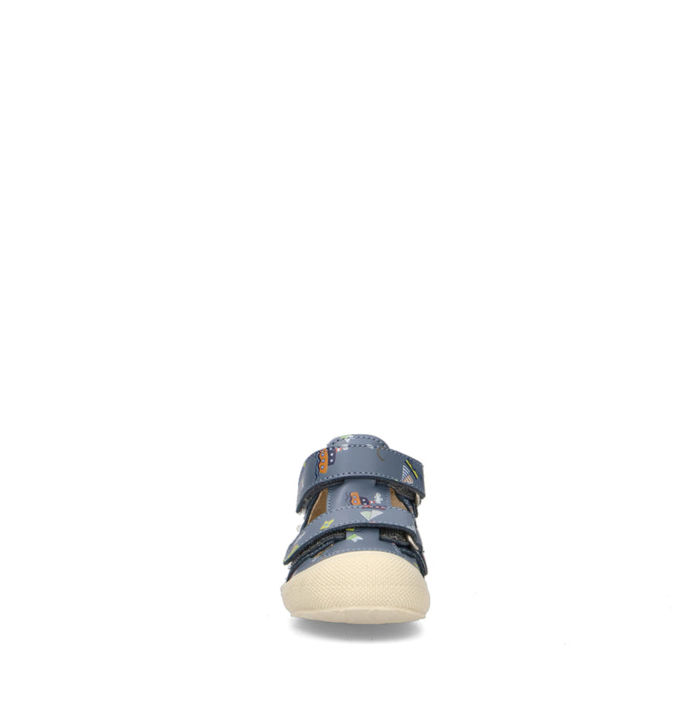 NATURINO Sandalo bimbo blu in pelle
