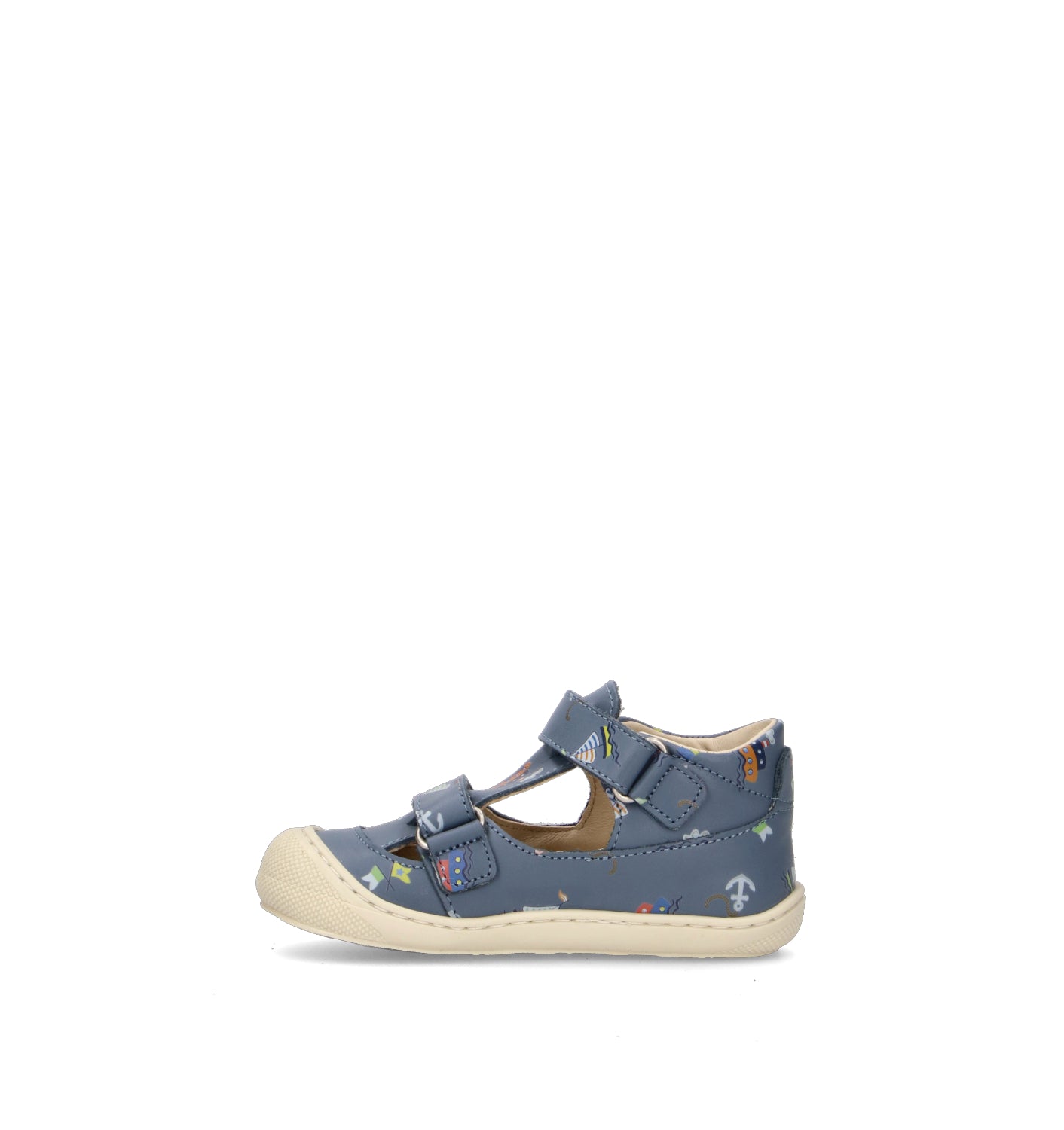 NATURINO Sandalo bimbo blu in pelle
