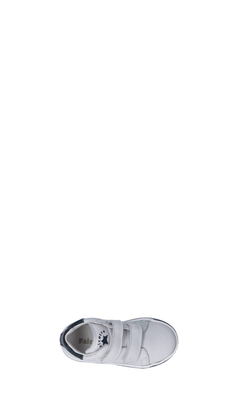 FALCOTTO Sneaker bimbo bianca in pelle