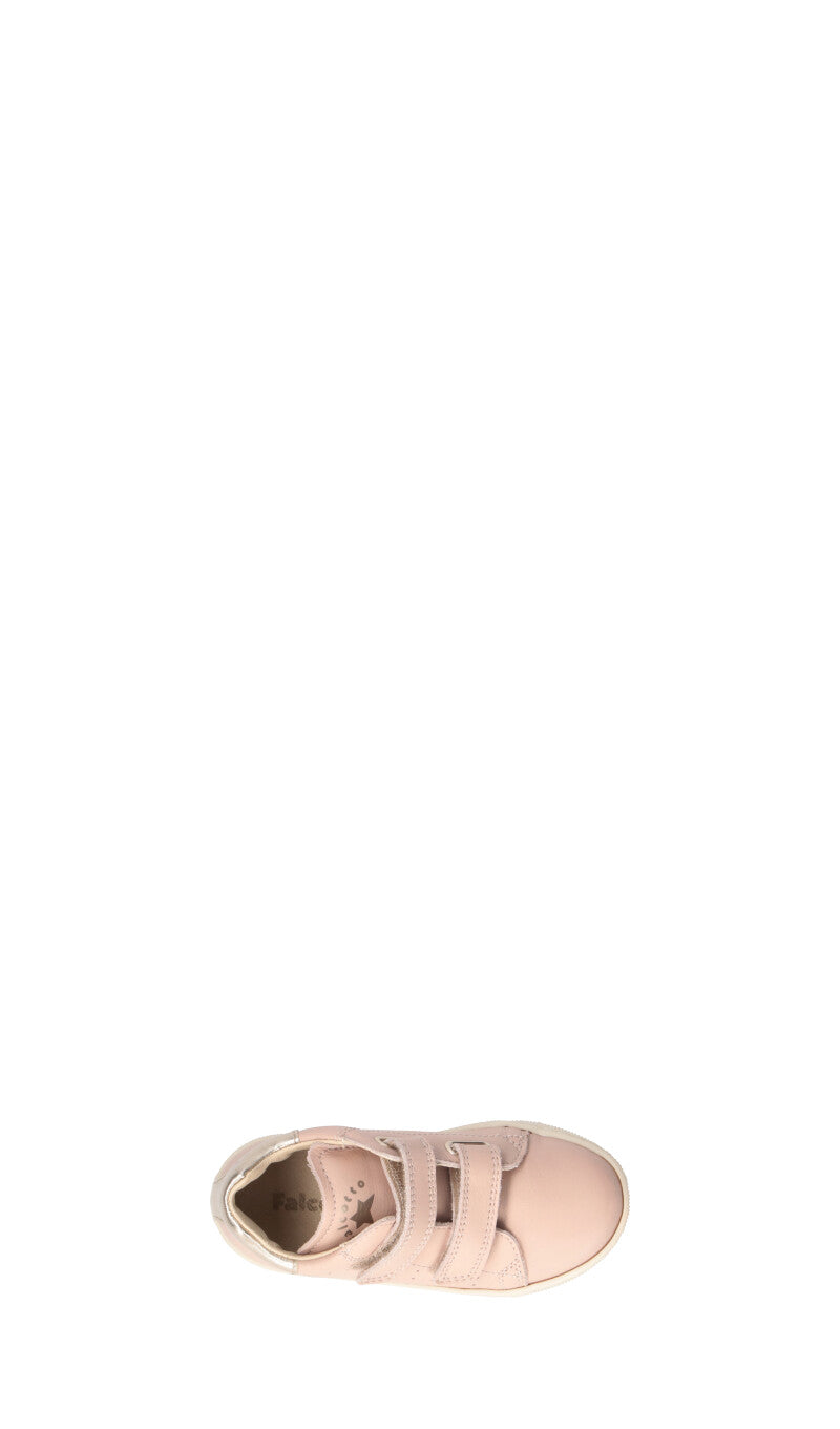 FALCOTTO Sneaker bimba cipria in pelle