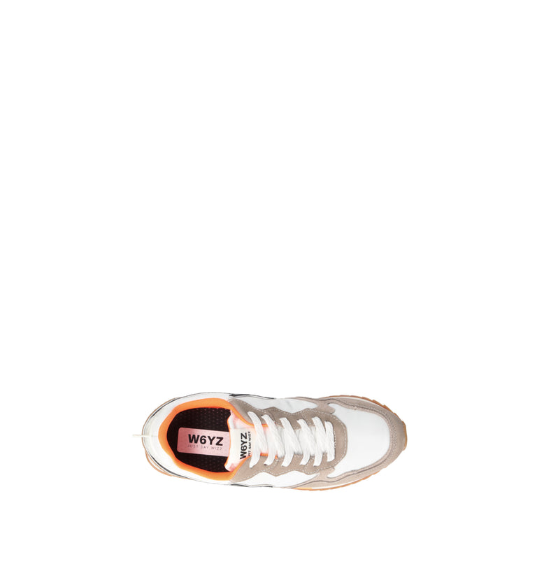 W6YZ Sneaker bimbo bianca/multicolor